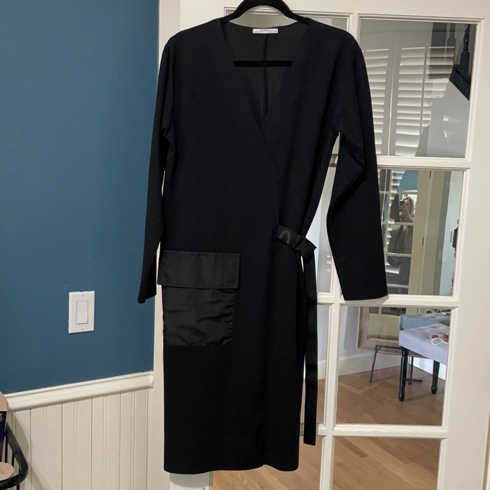 Zara size M dress black